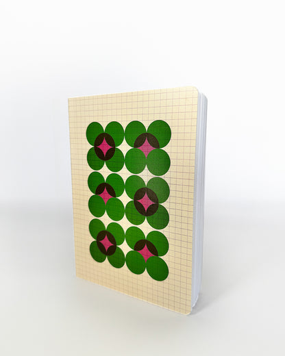 Libreta pequeña flores